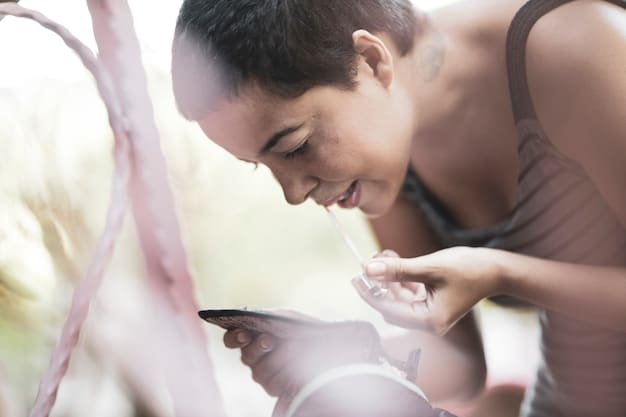 A person holding a smartphone displaying a mental wellness app, with various digital connections radiating from the phone, symbolizing accessible online support.